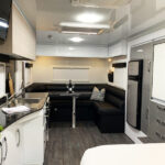 Avida Topaz CV7652SL Back to front pull out bench top concealed