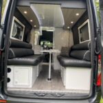 Avida Diversion Campervan Upholstery - Charcoal Mist - Leather