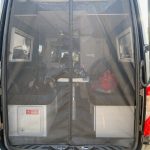 Diversion rear door flyscreen (option)