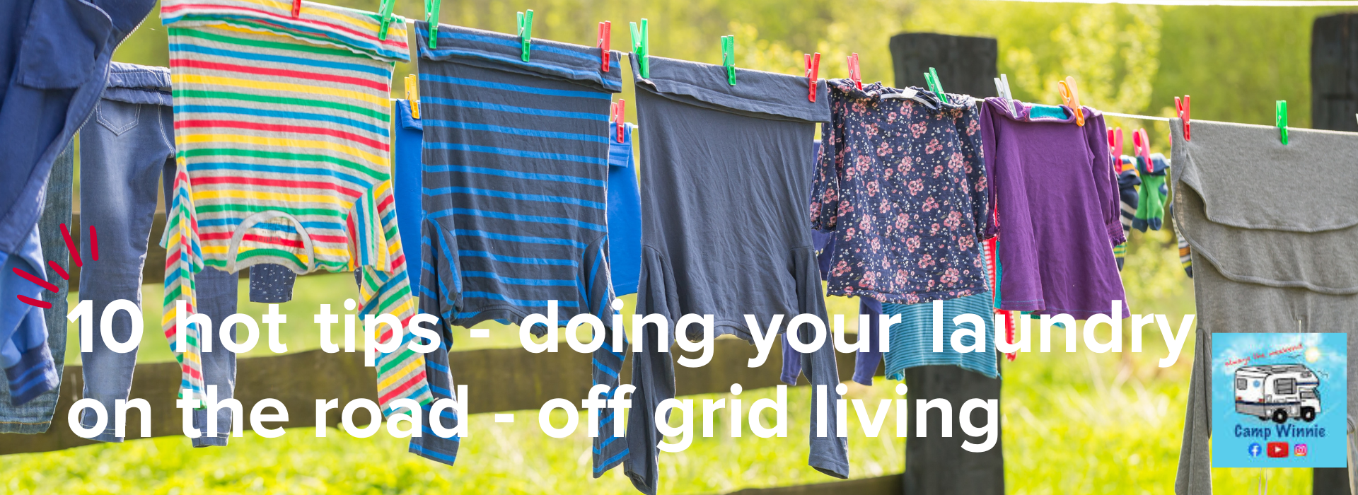 Laundry on the road web banner