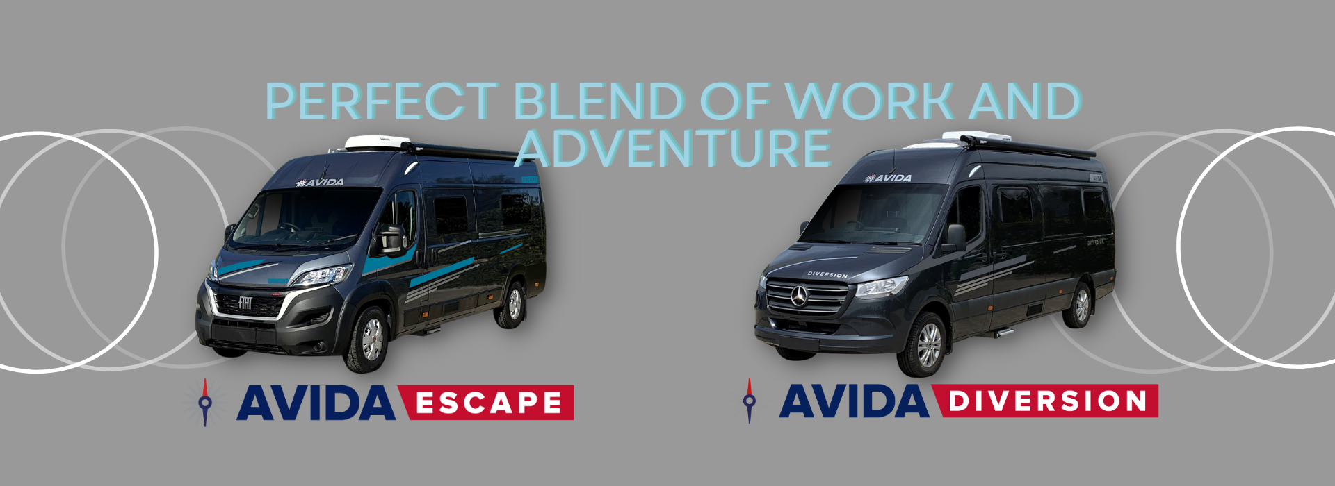 Escape and Diversion Web Banner Avida Topaz CV7054SL